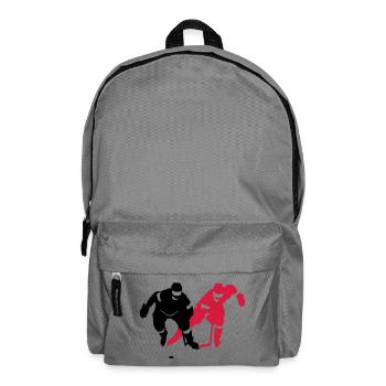Eishockey - Rucksack - Mittelgrau - Vorne