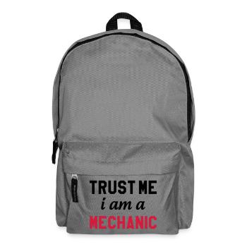 Trust me I am a Mechanic - Sac à dos - gris éléphant - Devant