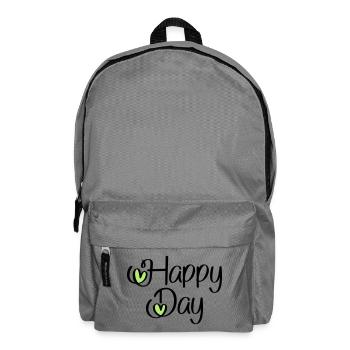 Happy Day - Sac à dos - gris éléphant - Devant