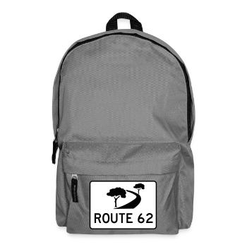 garden route - Backpack - elephant grey - Front