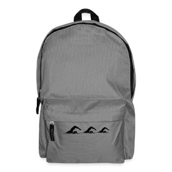 Nageurs de sport d’équipe - Sac à dos - gris éléphant - Devant