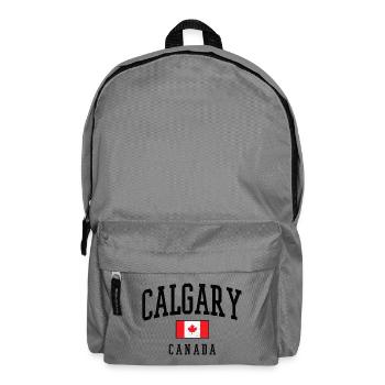 Calgary, Canada - Sac à dos - gris éléphant - Devant