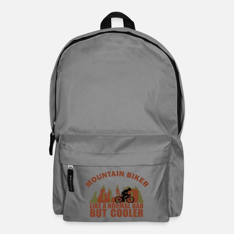 Mountain Biking Dad - Backpack - elephant grey