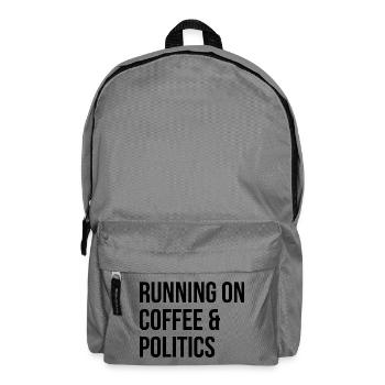 politique - Sac à dos - gris éléphant - Devant