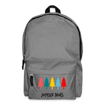 CHRISTMAS. MERRY CHRISTMAS. MERRY CHRISTMAS - Backpack - elephant grey - Front