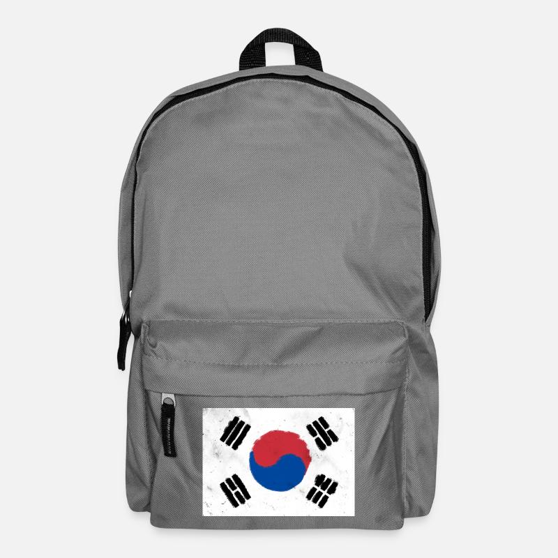 Flag of South Korea - Backpack - elephant grey