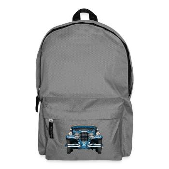 Oldtimer  - Rucksack - Mittelgrau - Vorne