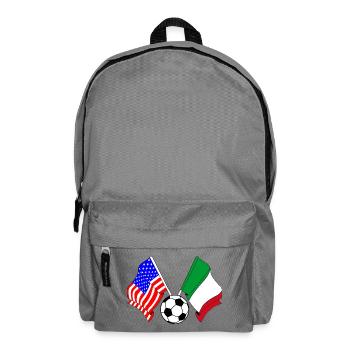 Football Italie vs États-Unis - Sac à dos - gris éléphant - Devant