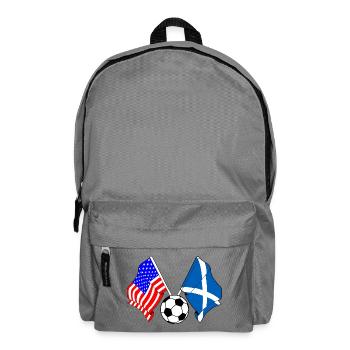 Football Écosse vs États-Unis - Sac à dos - gris éléphant - Devant