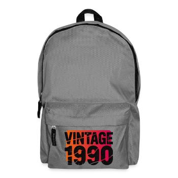 Vintage 1990 Gradient - Backpack - elephant grey - Front