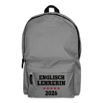 Programme de formation des enseignants d’anglais 2026 Professeur d’anglais - Sac à dos - gris éléphant - Devant