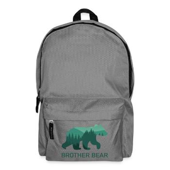 Frère Ours Frère Forêt d’Ours Nature - Sac à dos - gris éléphant - Devant