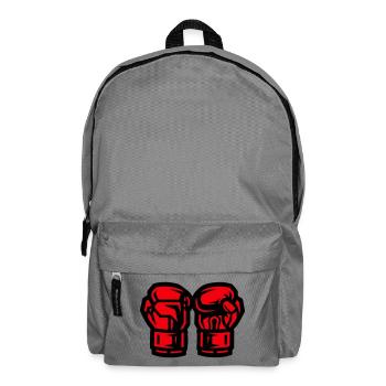 Symbole des gants de boxe Boxe - Sac à dos - gris éléphant - Devant