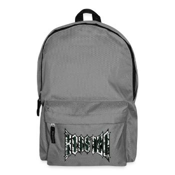 Lettrage surélevé pour les fans de voitures turbo JDM - Sac à dos - gris éléphant - Devant