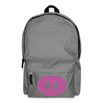 Schweineschnauze - Rucksack - Mittelgrau - Vorne