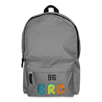 großer Bruder - Rucksack - Mittelgrau - Vorne