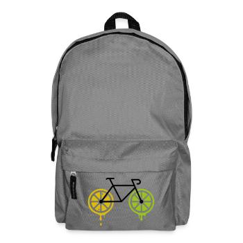bike lemon - Backpack - elephant grey - Front