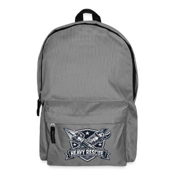 Heavy Rescue Logo - Backpack - elephant grey - Front