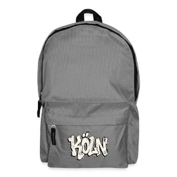 Cologne Graffiti Hip Hop - Backpack - elephant grey - Front