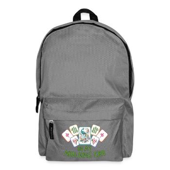 Mahjong Game Social Club Mahjong Era - Backpack - elephant grey - Front
