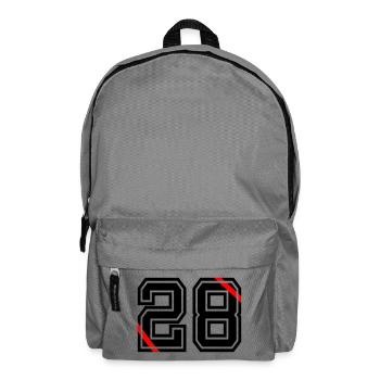 28- - Rucksack - Mittelgrau - Vorne
