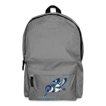 Gürtel-Eisvögeltauchen - Rucksack - Mittelgrau - Vorne