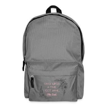Once Upon Wine The End - Rucksack - Mittelgrau - Vorne
