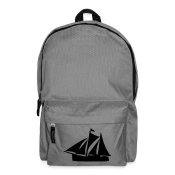 Zweimaster - Rucksack - Mittelgrau - Vorne