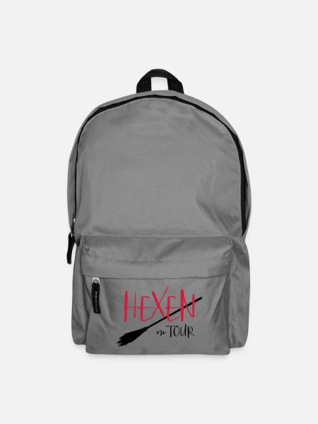 Hexen on tour - Party Fasching Halloween - Rucksack - Mittelgrau
