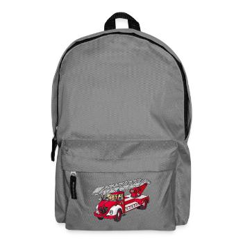 Turntable ladder DL 23 - Backpack - elephant grey - Front