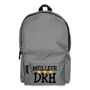Meilleur DRH - Sac à dos - gris éléphant - Devant