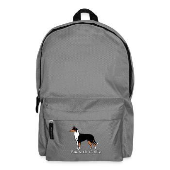 Smooth Collie tricolour - Rucksack - Mittelgrau - Vorne