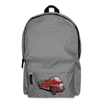 Fire Brigade from USA - Backpack - elephant grey - Front