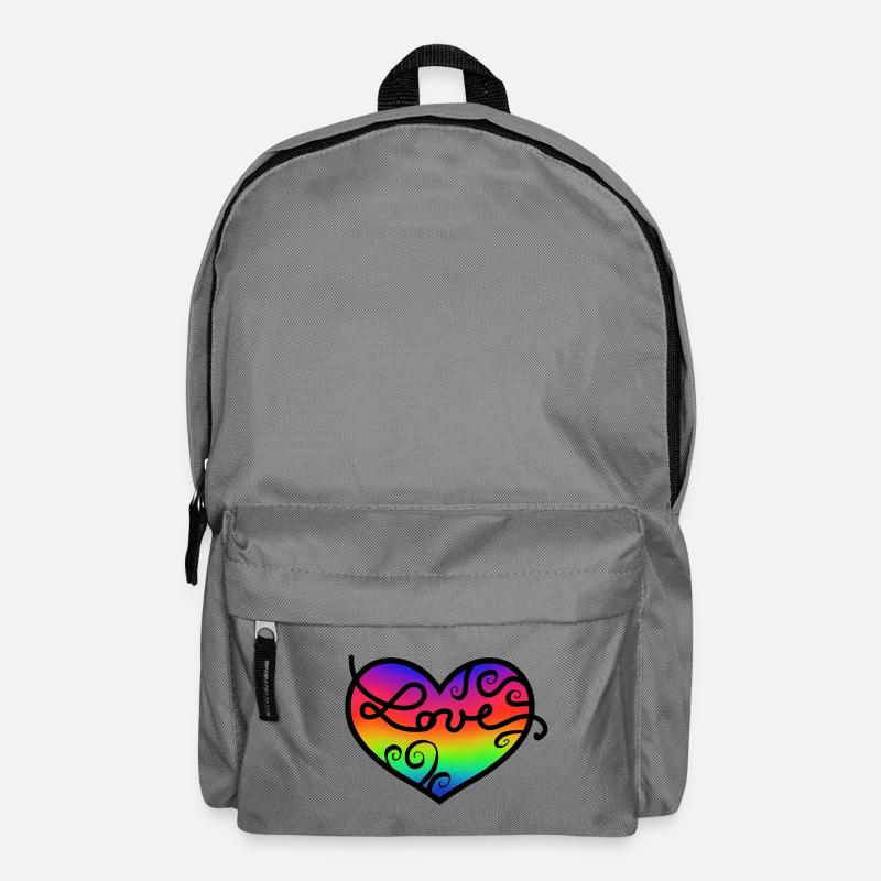 Love - Backpack - elephant grey