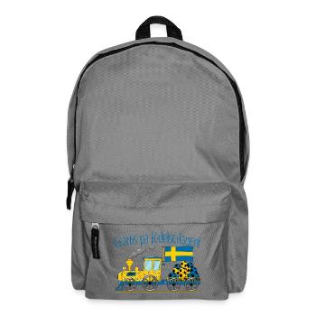 Grattis på födelsedagen Sweden Flag Football - Sac à dos - gris éléphant - Devant