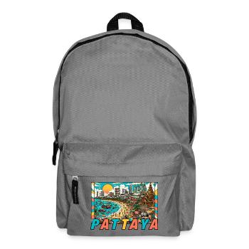 Pattaya Thailand Party Design - Rucksack - Mittelgrau - Vorne