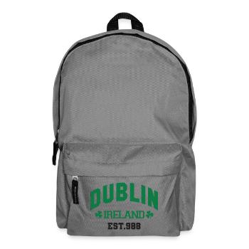 Dublin - Irland - Rucksack - Mittelgrau - Vorne
