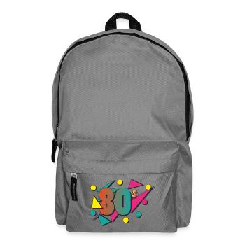 The 80's - Rucksack - Mittelgrau - Vorne
