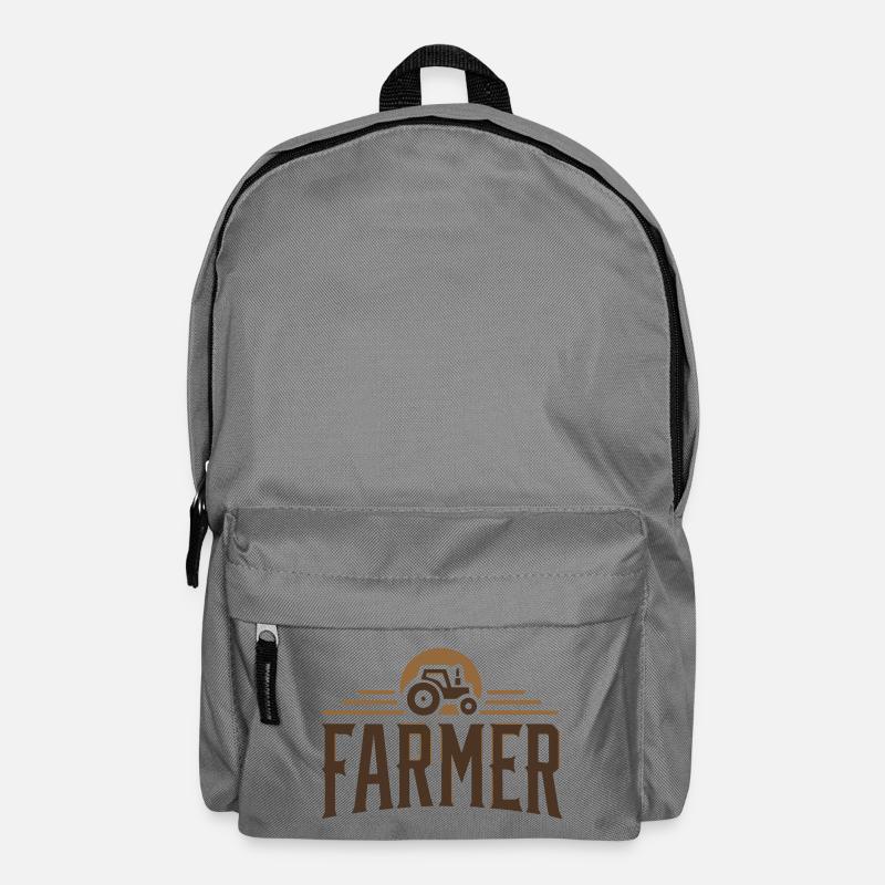 Landwirt - Stolz - Rucksack - Mittelgrau