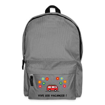 PAPA. OPA. VATERTAG. GELIEBTE. MEISTER - Rucksack - Mittelgrau - Vorne