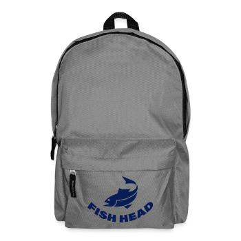 FISH HEAD - Rucksack - Mittelgrau - Vorne