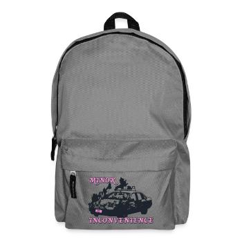 Minor Inconvenience Statement Design - Rucksack - Mittelgrau - Vorne