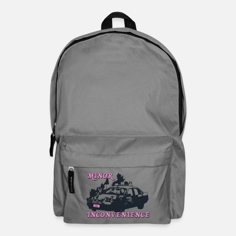 Minor Inconvenience Statement Design - Backpack - elephant grey