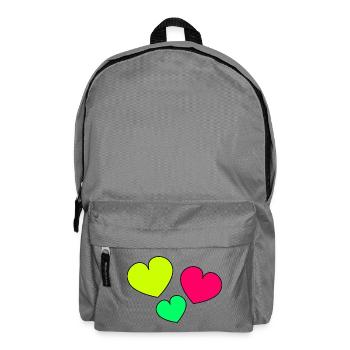 THANK YOU. MISTRESS. HEART. MASTER. THANK YOU MISTRESS. - Backpack - elephant grey - Front