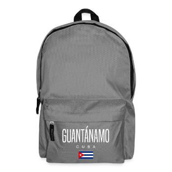 Guantánamo Cuba Cubains - Sac à dos - gris éléphant - Devant