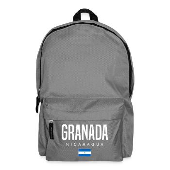 Granada Nicaragua Nicaraguans - Backpack - elephant grey - Front