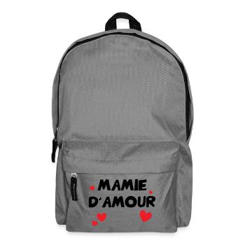 Oma der Liebe - Rucksack - Mittelgrau - Vorne