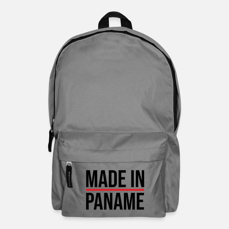 Hergestellt in Paname - Rucksack - Mittelgrau