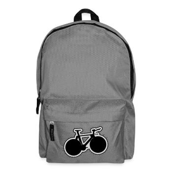 Patch VÉLO DE PISTE - Sac à dos - gris éléphant - Devant