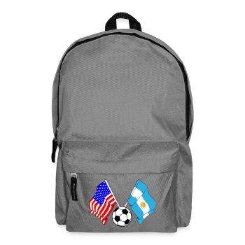 Football Argentine vs USA - Sac à dos - gris éléphant - Devant